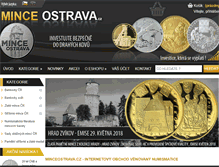 Tablet Screenshot of minceostrava.cz